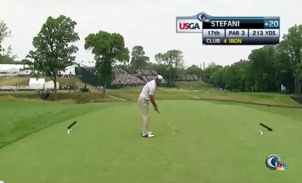 Hole in One for Shawn Stefani at the U.S. Open