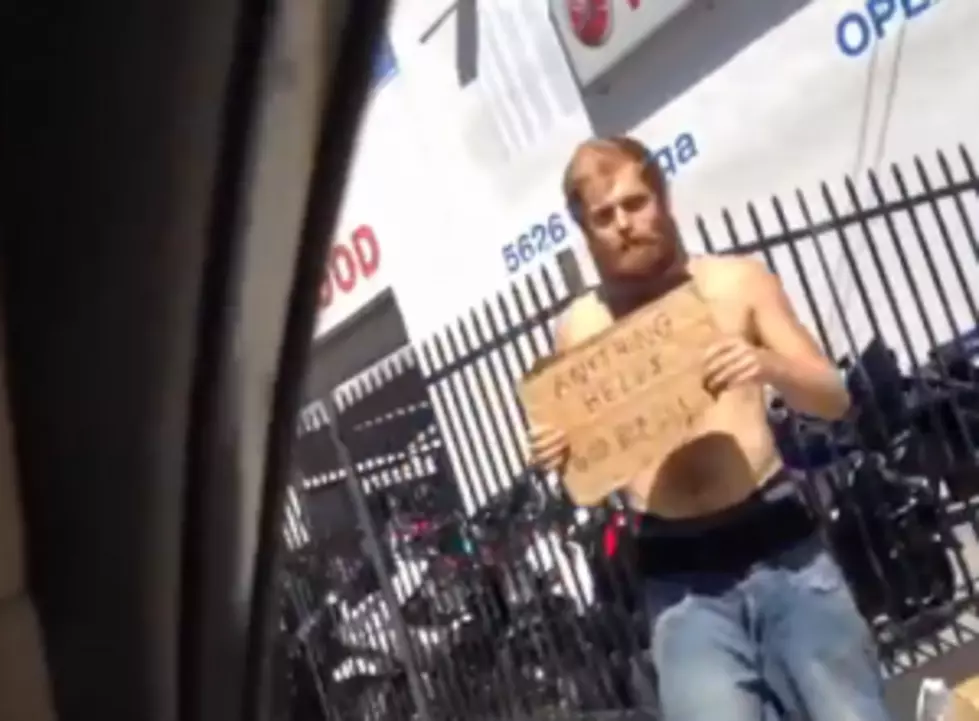 Homeless Man does Breaking Bad Impressions for Food