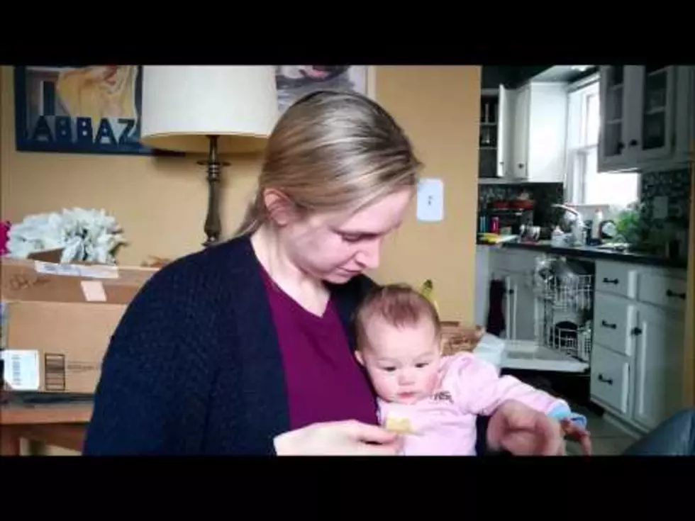 This Baby Can’t Stop Laughing At Her Mama While She Eats Chips [VIDEO]
