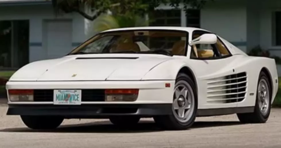 White Ferrari from ‘Miami Vice’ TV Series to be Sold at Auction