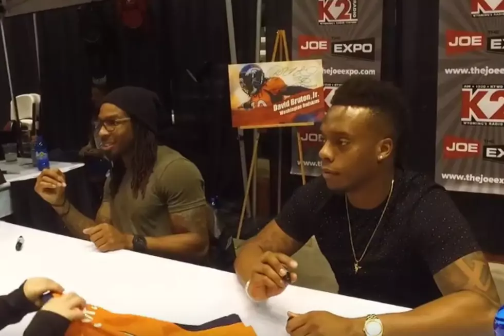 Casper Fans Meet Brandon Marshall & David Bruton At 2016 Joe Expo [VIDEO]