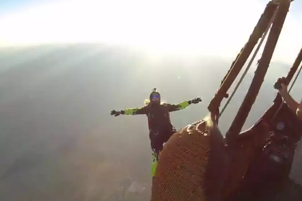 Skydiving off  Balloon in Casper