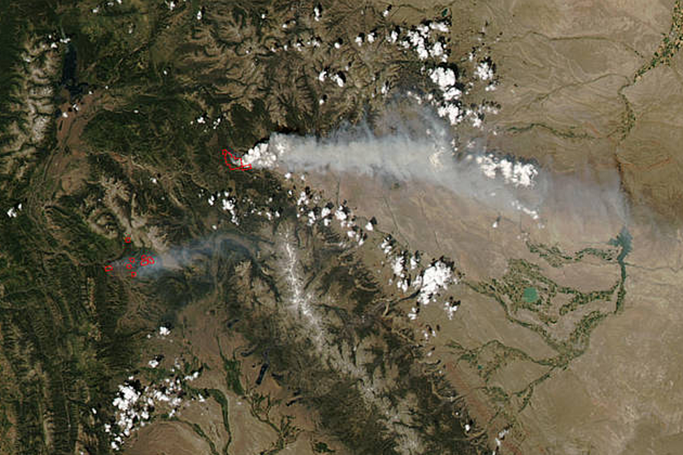 View Wyoming Wildfires from Space [PHOTOS]