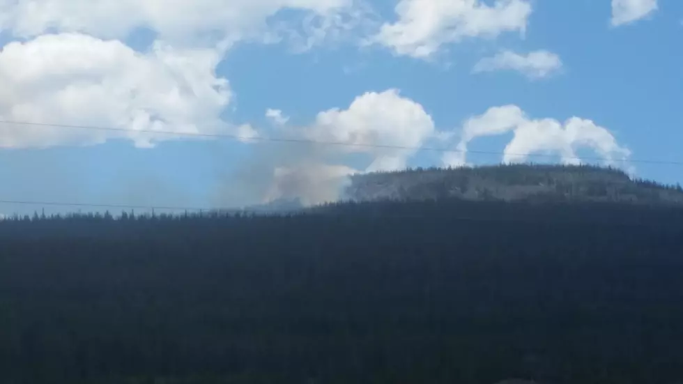 Lightning Starts Wildfire West Of Dubois, Wyoming [VIDEO]