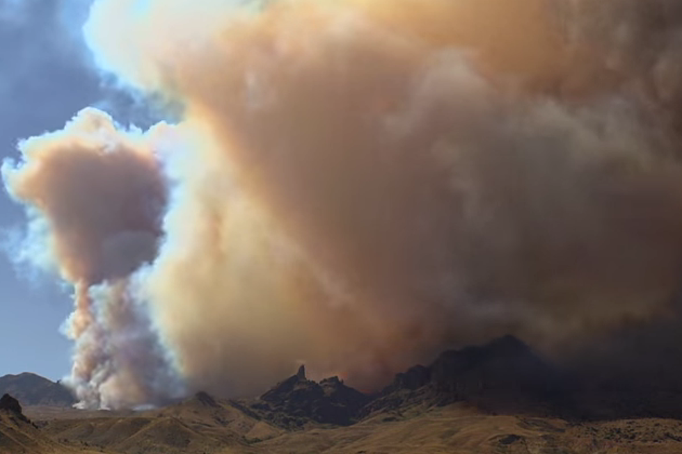 Time-Lapse Footage of Fire Near Cody [VIDEO]
