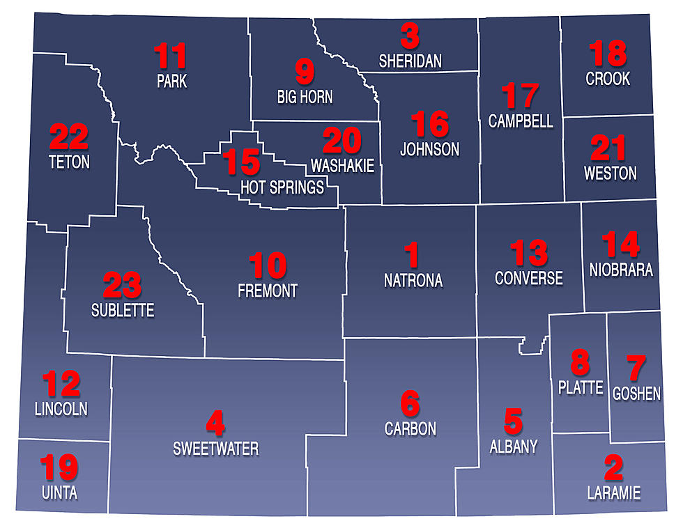 Wyoming County License Plate Codes