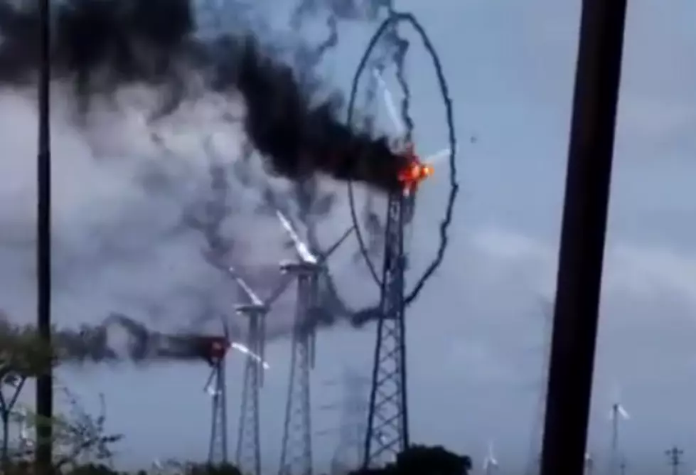 Windmill Fire Creates Quite A Stir [VIDEO]