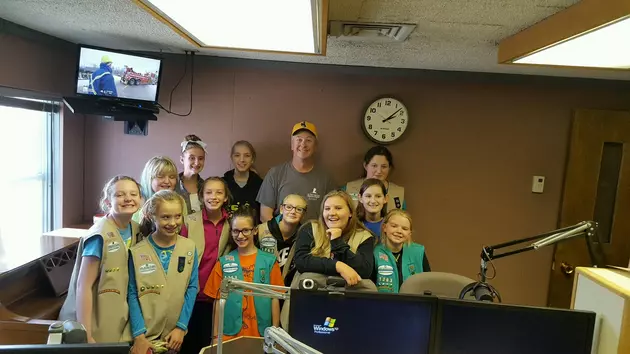 Wyoming Girl Scout Troop 1263 Visits our Studios