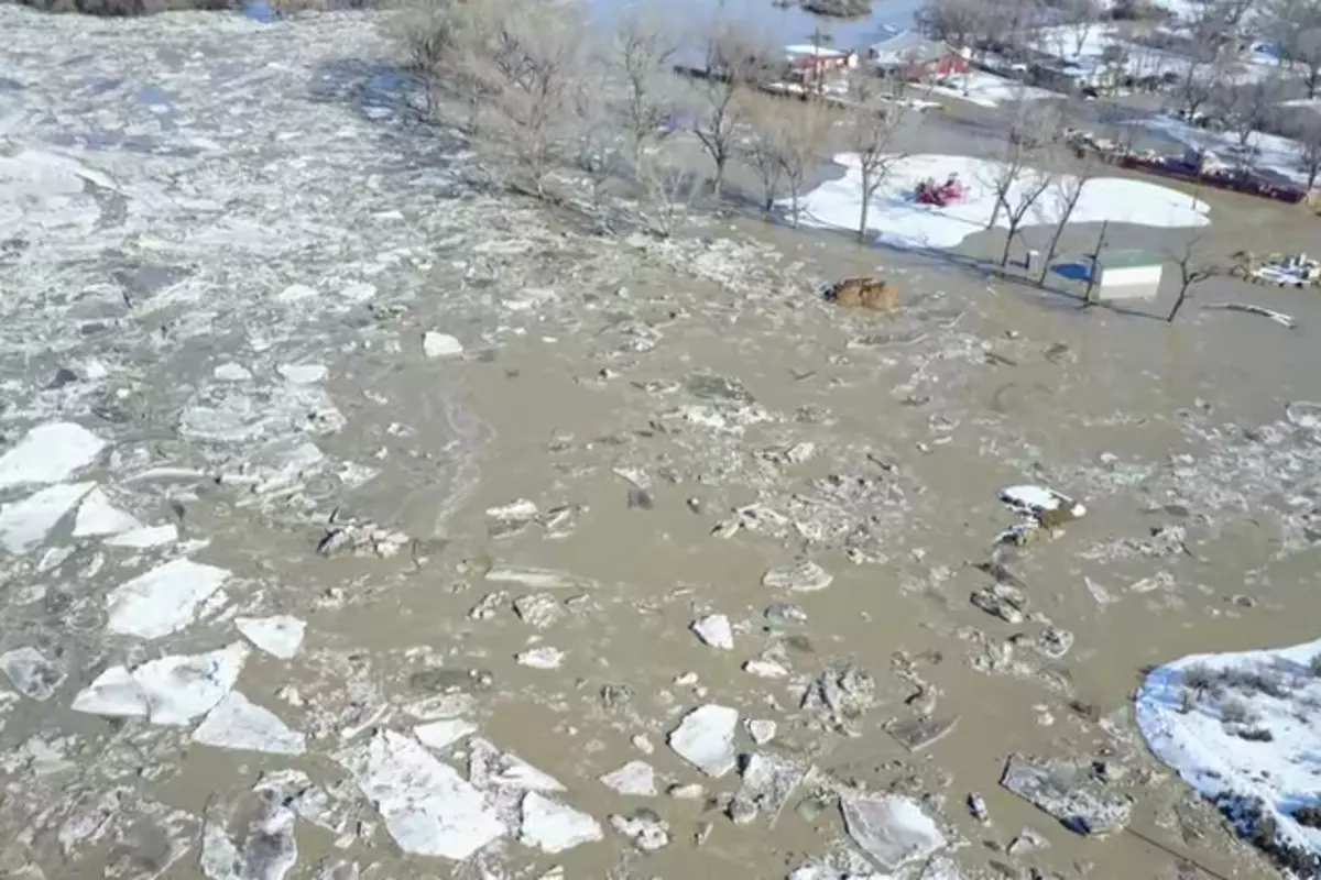 [WATCH] Bighorn River in Wyoming Flood in Drone Video