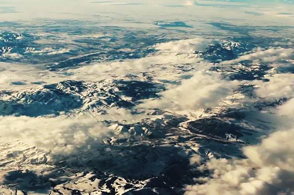 [WATCH] Peaceful Views of Wyoming Covered in Snow from Above