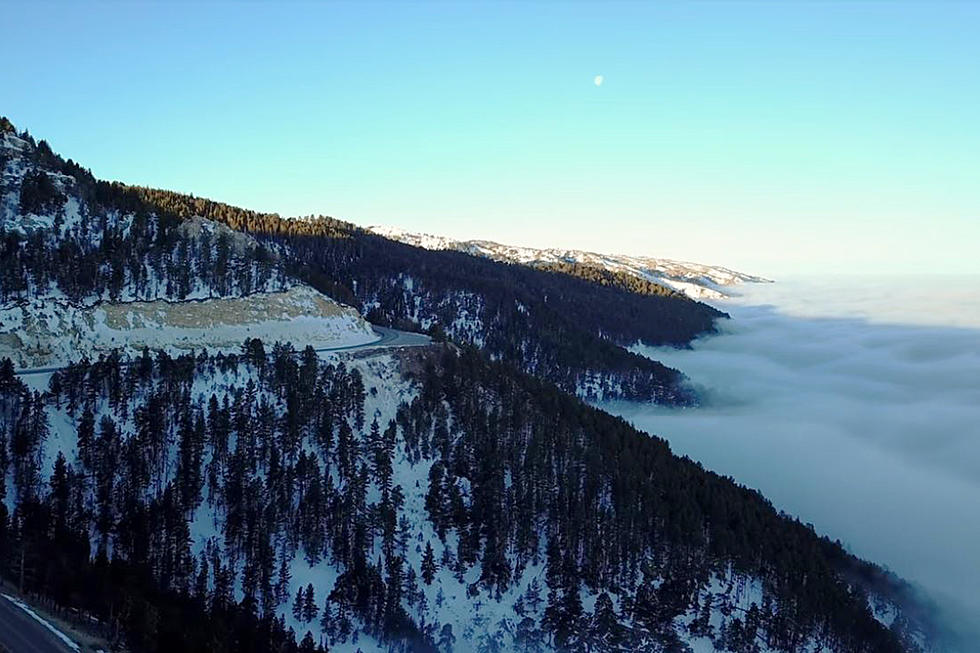 Drone Captures Casper Mountain While Soaring Above The Clouds [VIDEO]