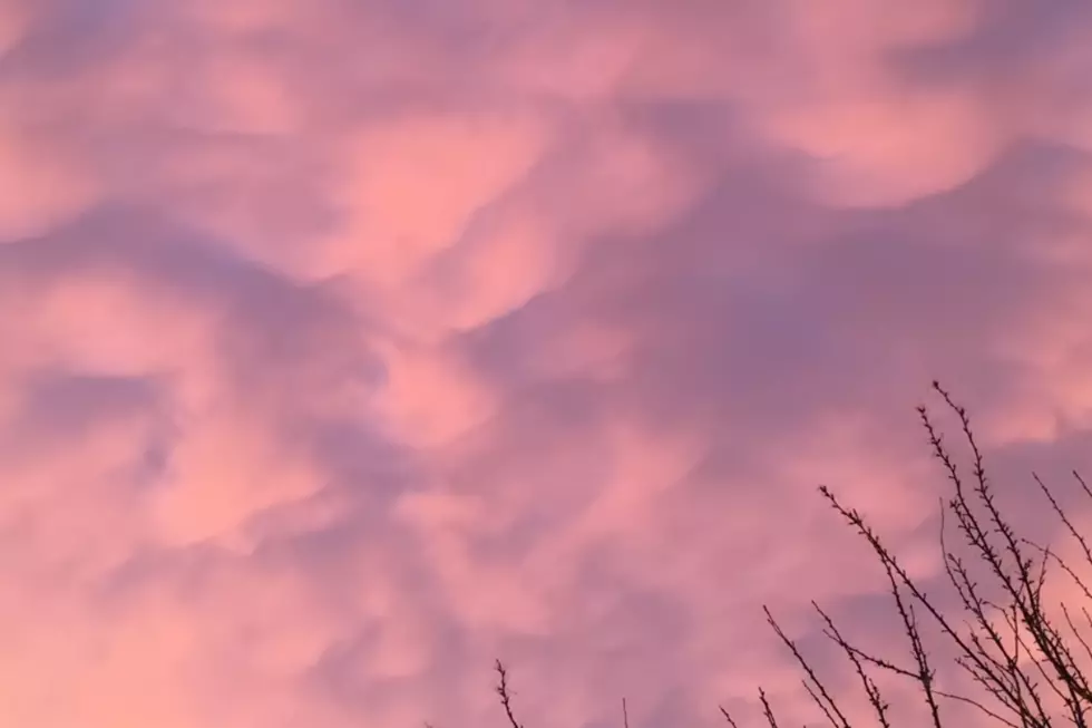 Casper Spring Storm Makes Sunset Look Like a Masterpiece Painting [VIDEO]