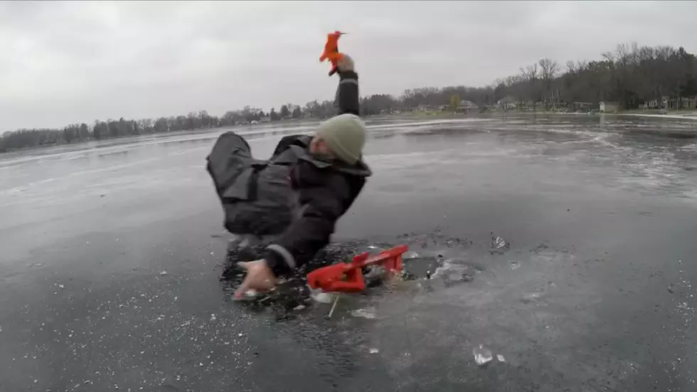 Wyoming Ice Fishermen Will Laugh at This Guy’s Epic Rod Fail