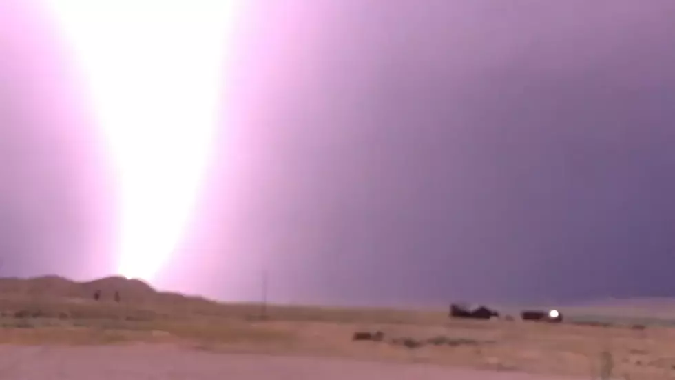 Watch this Stunning Lightning Storm that Hit Clark, Wyoming