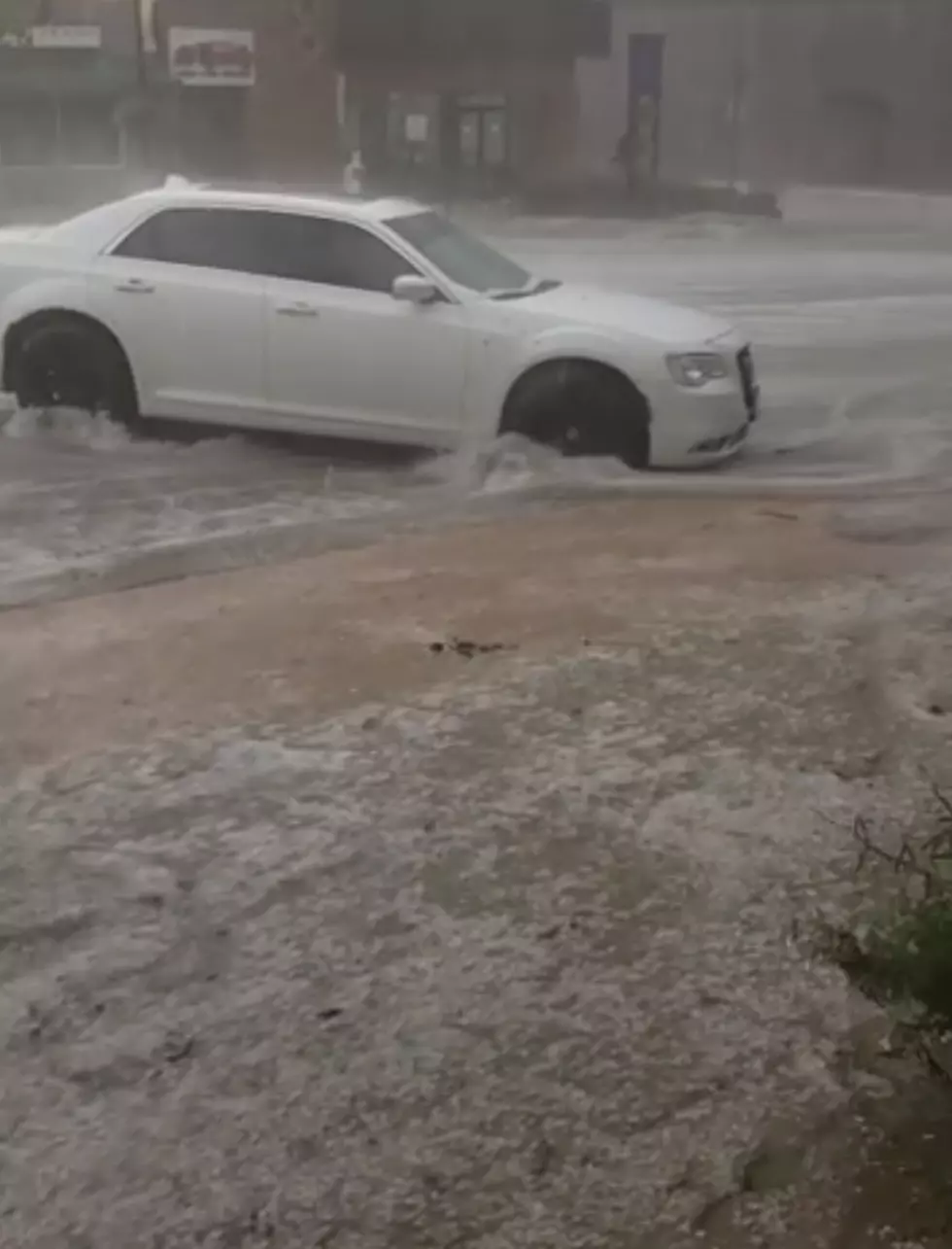 WATCH: Crazy Hail and Flooding in Gillette, Wyoming