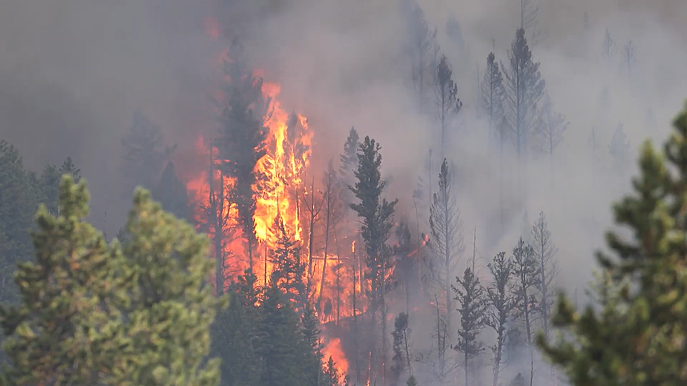 SCARY: New Video Shows How Fast Wyoming’s Fishhawk Fire Grew