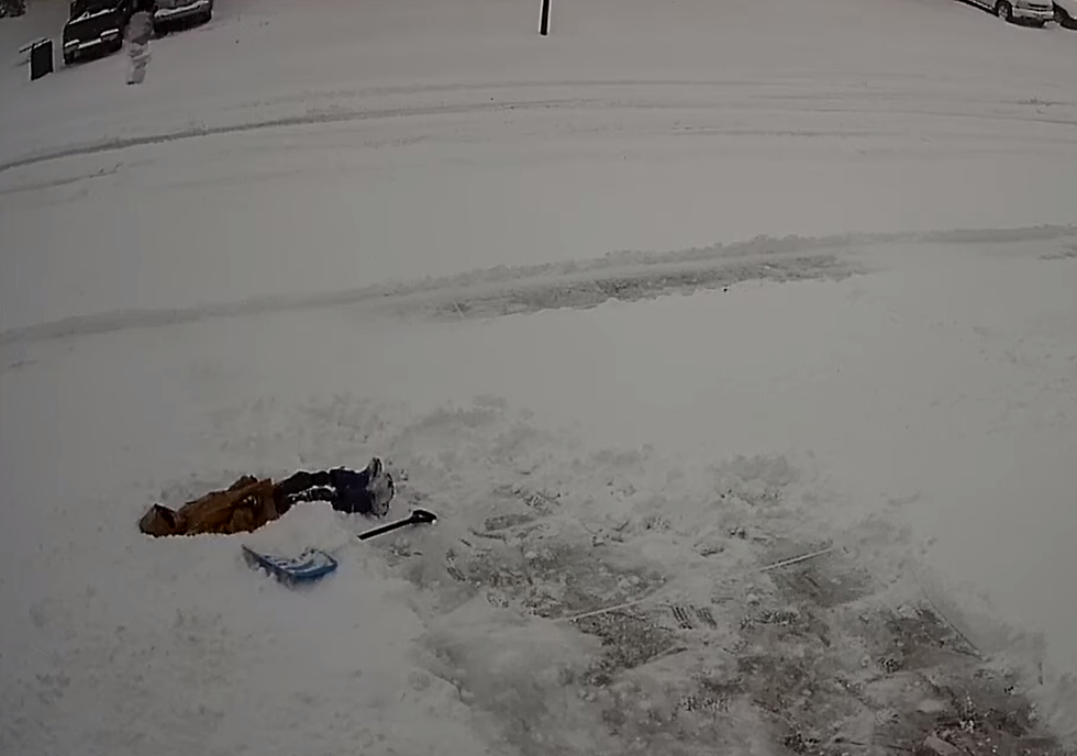 WATCH: Boy Tired of Shoveling Snow and Not Gonna Take it Anymore