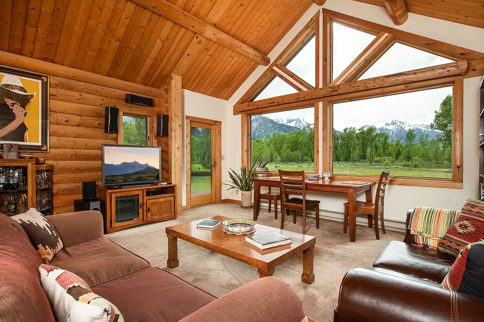 Look at 13 Pics of the Most Expensive Log Cabin in Wyoming