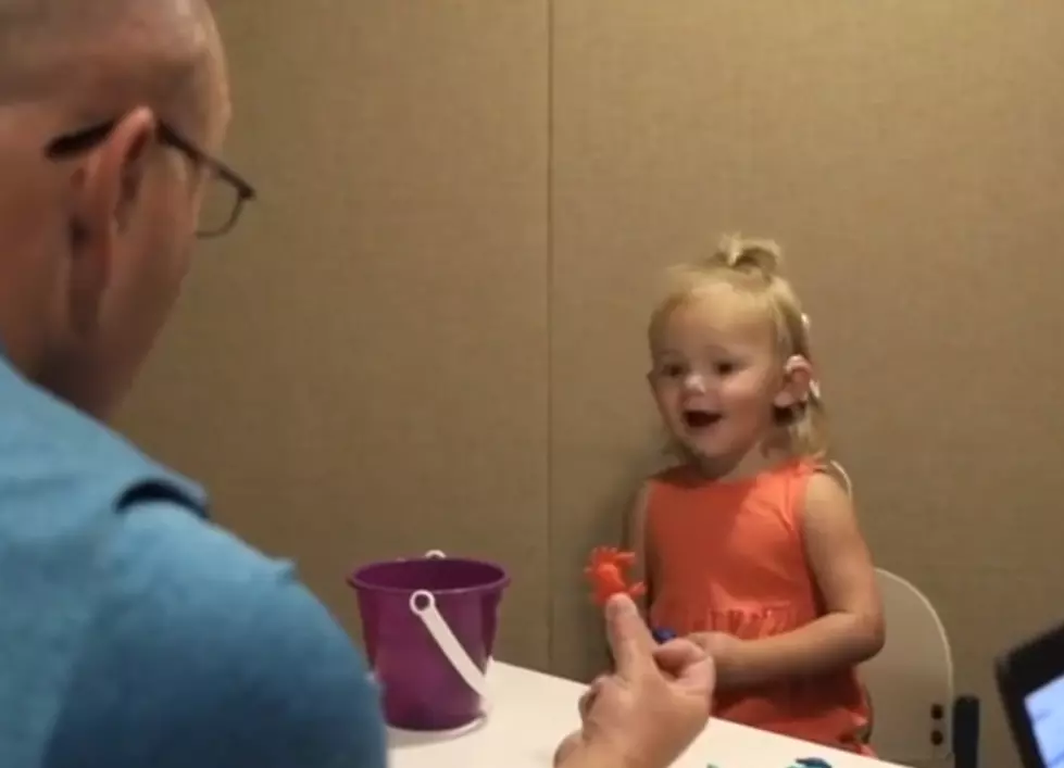 Watch Wyoming Family’s 3 Kids Hear for the First Time Ever