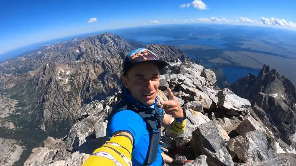 Let&#8217;s Watch Two Guys Run Up the Grand Teton