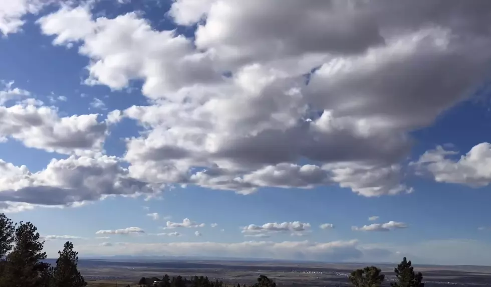 Chill to a Time-lapse Video of Blue Skies Over Casper Mountain