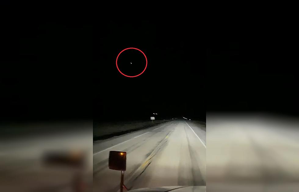 Guy Shares Video of a UFO Over a Wyoming Highway