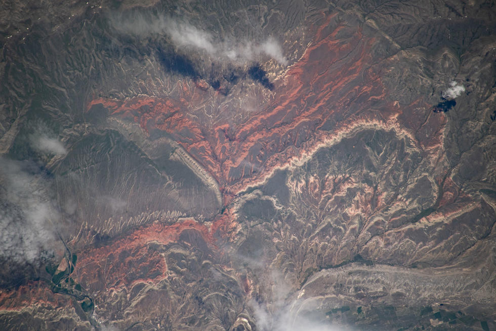 Check Out 17 Pics of Wyoming as Seen from Space By Astronauts
