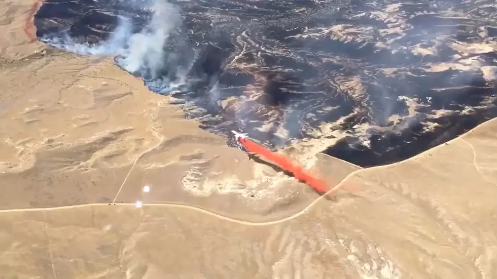 Watch a Plane Fight the Neiber Wildfire South of Worland