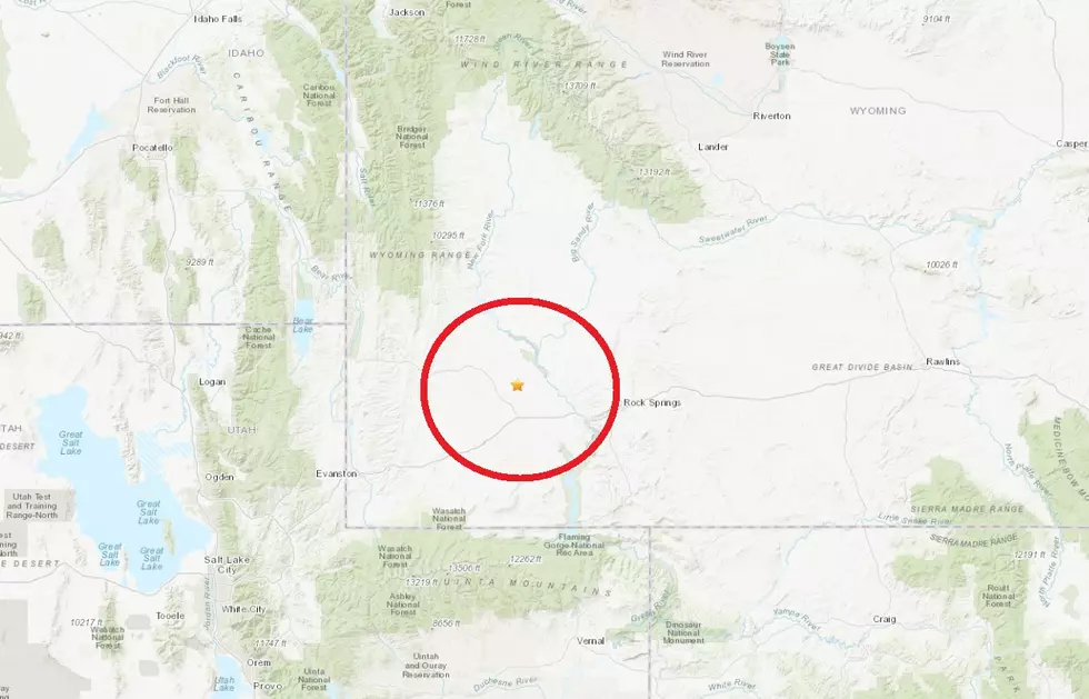 Another Weird Wyoming Quake: Shaker Felt West of Rock Springs