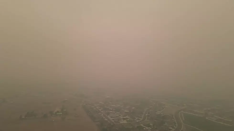 Watch Ash from the Mullen Wildfire Fill the Skies Over Cheyenne