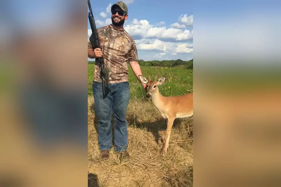 A Hunter is Surprised When a Very Friendly Deer Joins HIs Hunt