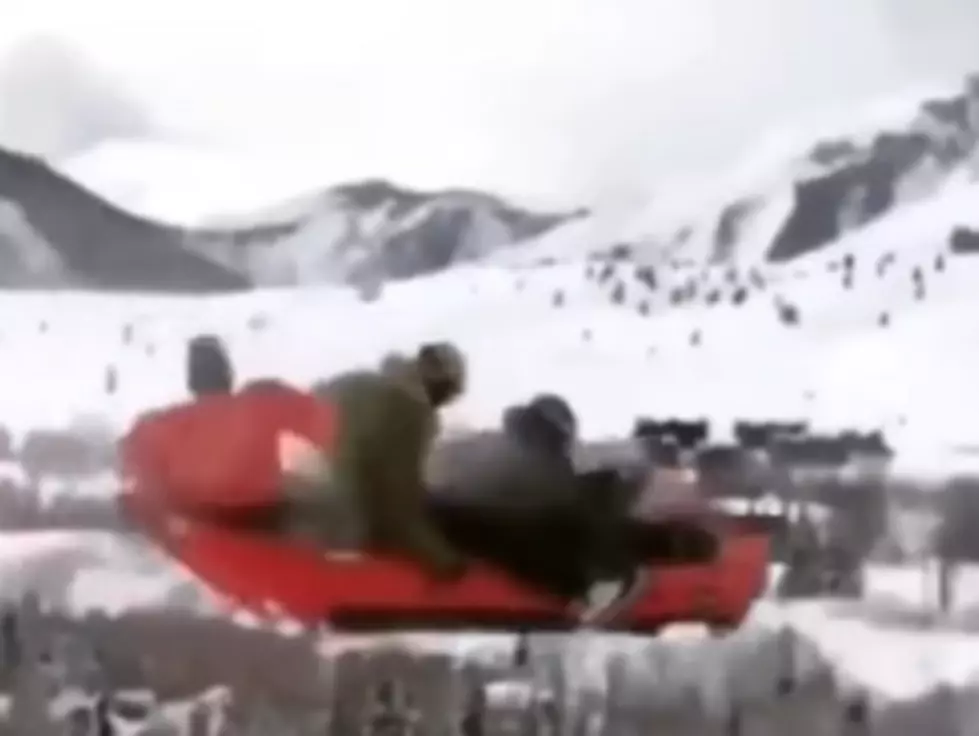 This Epic Sledding Video Will Inspire You To Find Some Snow