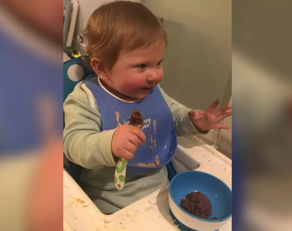 WATCH: Baby Eating Chocolate For The First Time Is Pure Joy