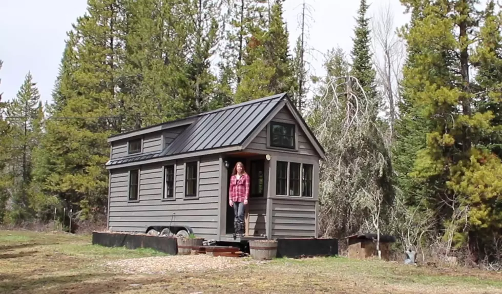 This Woman Built a Self-Sufficient Tiny Home in Western Wyoming