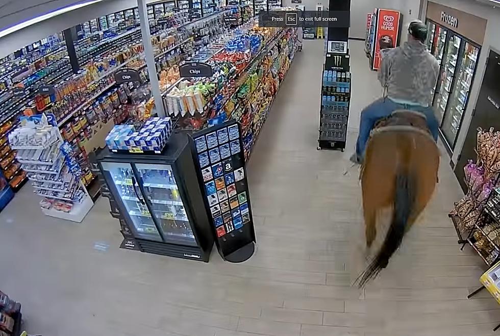 A Cowboy Rides His Horse into a Convenience Store Because Why Not
