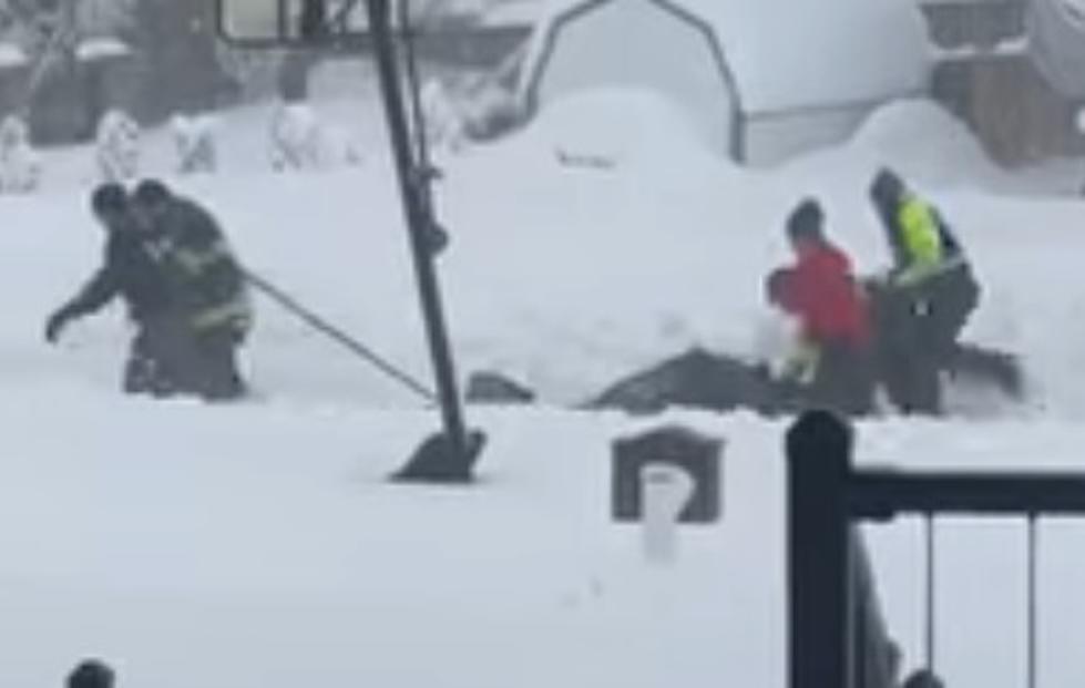 Casper First Responders Forced To Use Sled To Help Injured Person