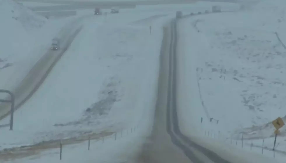 Truck Video Shows the I-80 "Roller Coaster" Over Elk Mountain