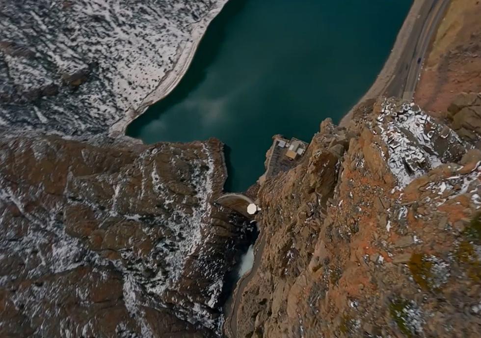 Drone Footage Of Buffalo Bill Dam Had Us Holding Our Breath