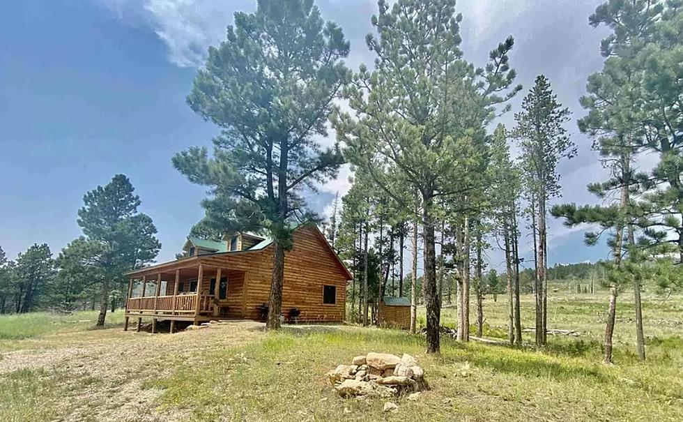 Take A Look At This Charming Casper Mountain Log Cabin