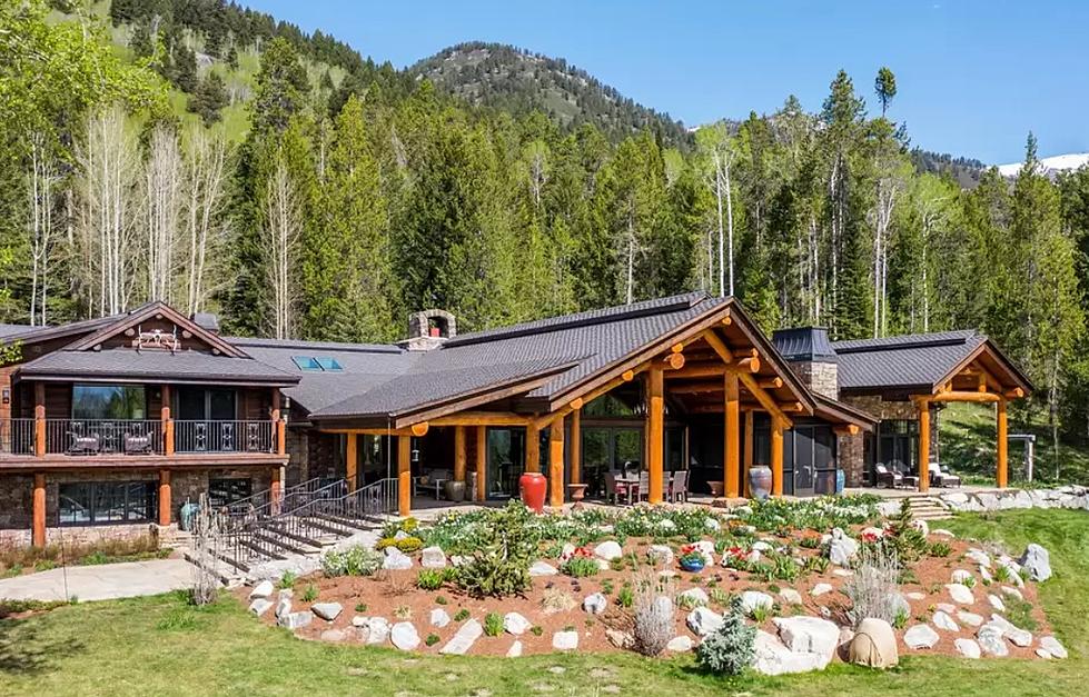 Gorgeous Wyoming Cabin Has A Pond, A Creek, And Two Guest Houses