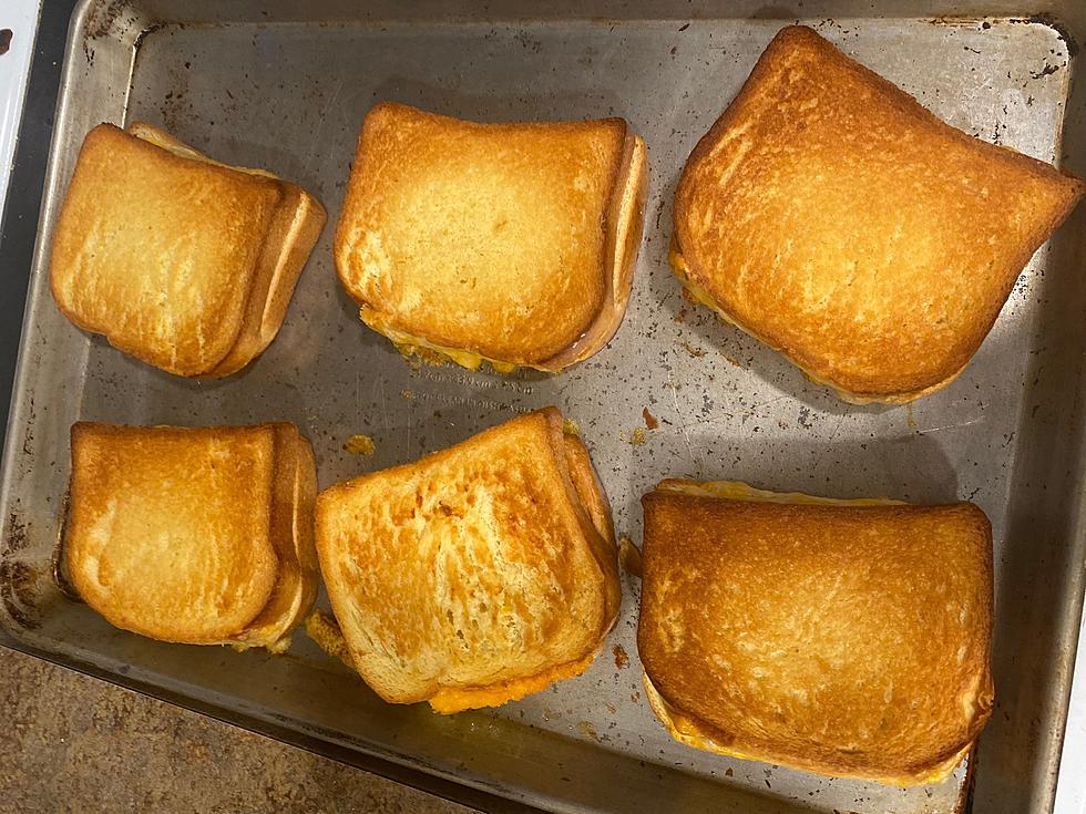 Prairie Wife's Oven Baked Golden Grilled Cheese Sandwiches