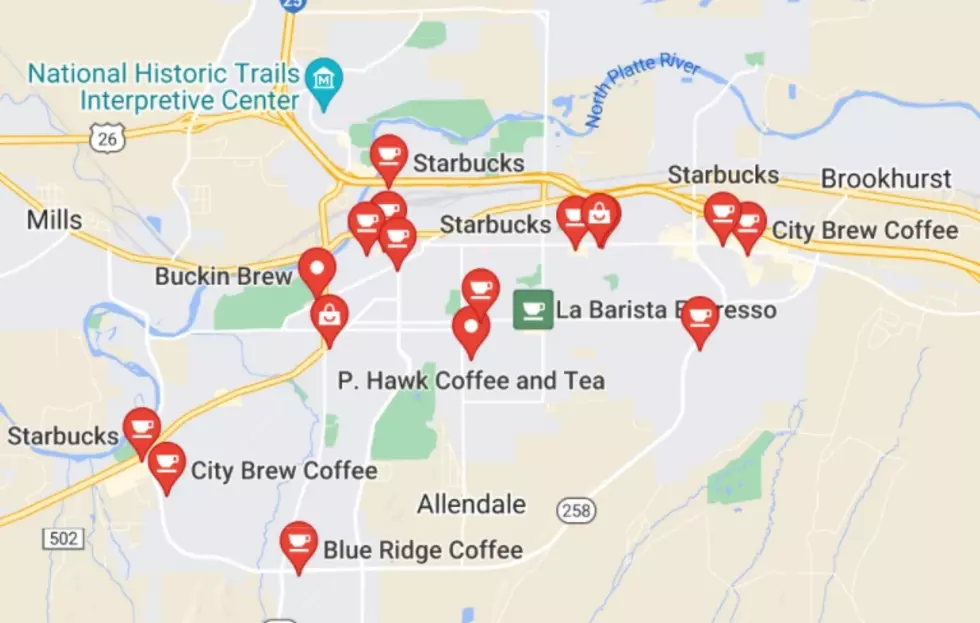 Casper Coffee Map