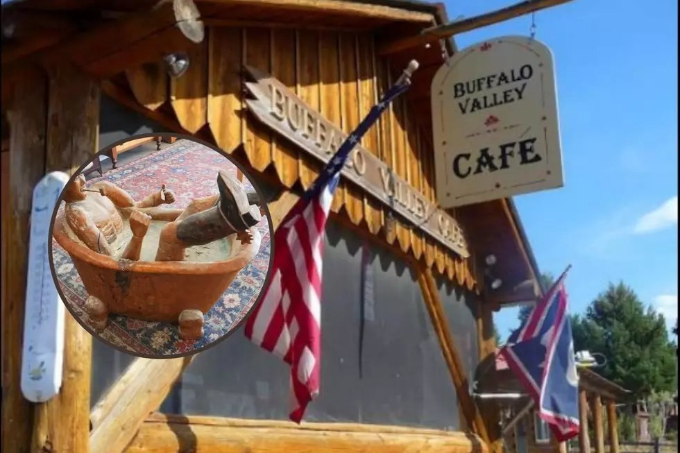 Have You Heard The One About The New Wooden Cowboy In Wyoming?