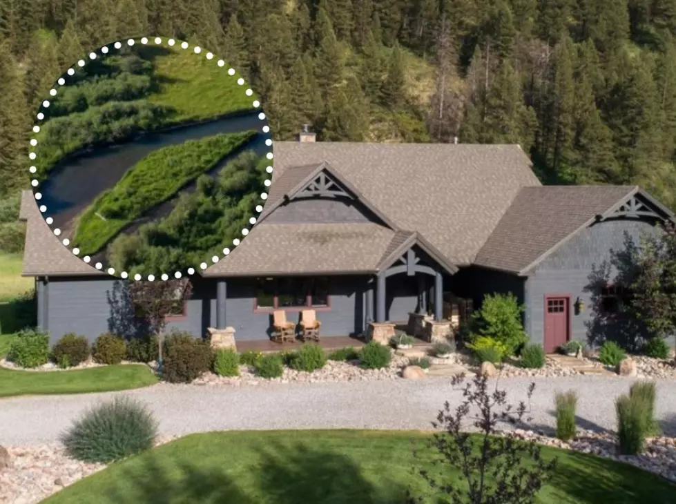 LOOK: Beautiful Western Wyoming Home Has 41 Acres And A &#8220;Private Island&#8221;