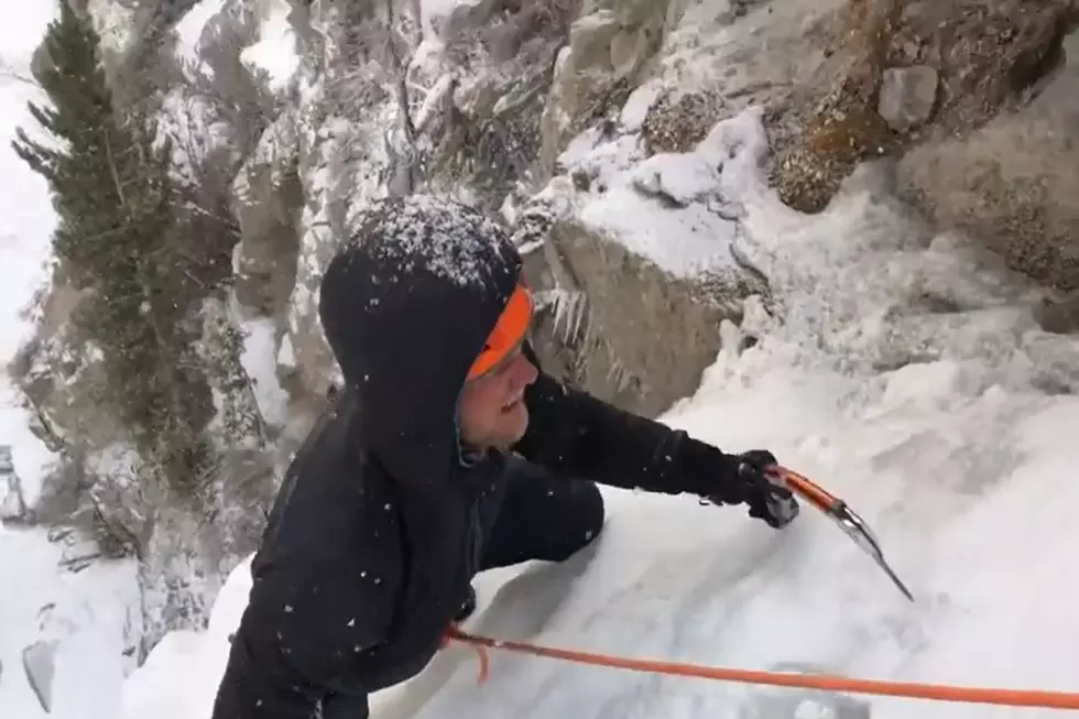 Wyoming Ice Mountain Climbing Guaranteed To Kick Start Your Heart