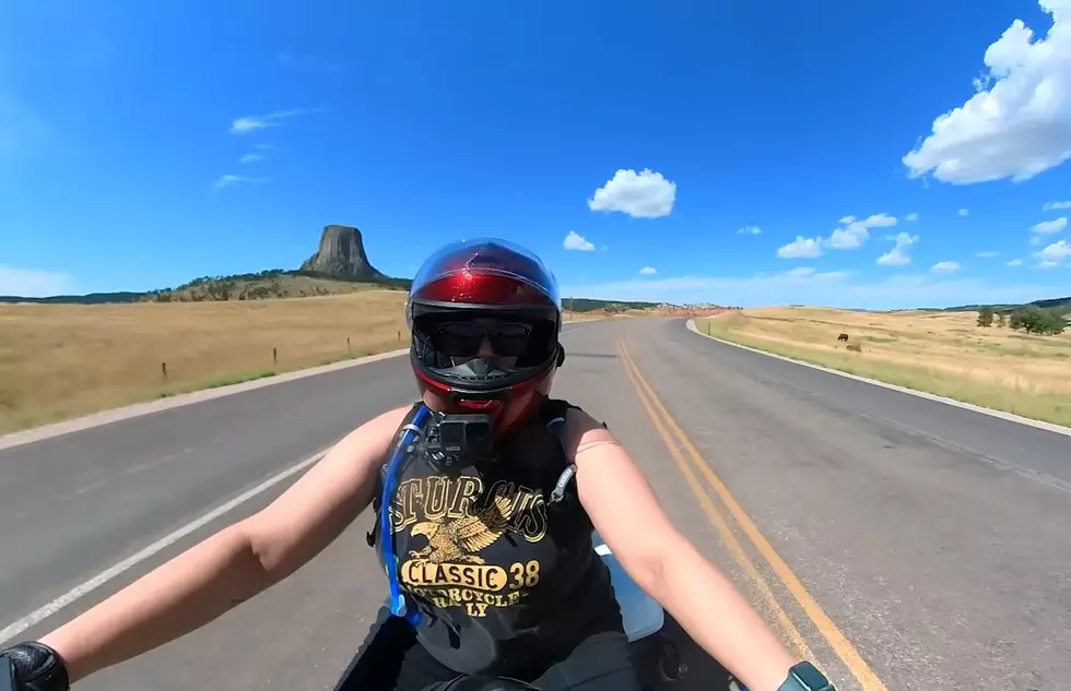 Watch An Ohio Woman&#8217;s Great Motorcycle Trip Through Wyoming