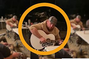 Exciting Video Of Luke Combs Performing In Wyoming