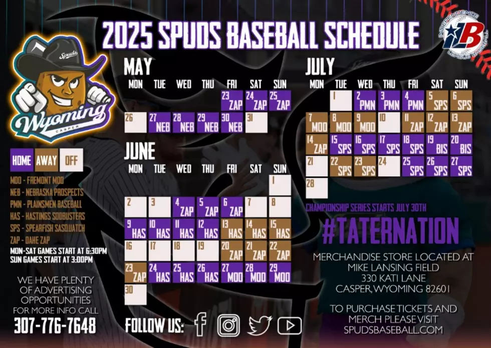 Casper Spuds Tickets Available Now For The 2025 Season