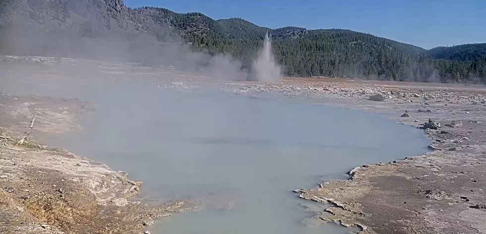 Watch Yellowstone’s New Boiling Pool Spring To Life