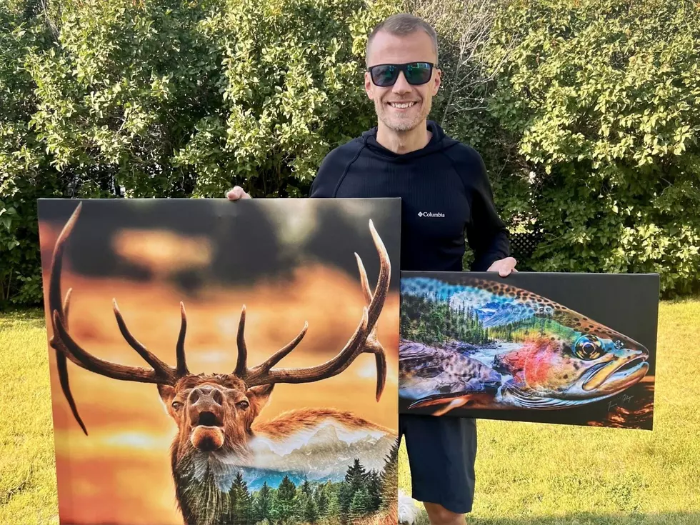 Wyoming Artist Travis Glasgow Launches ‘Trout About’ Fabric Line